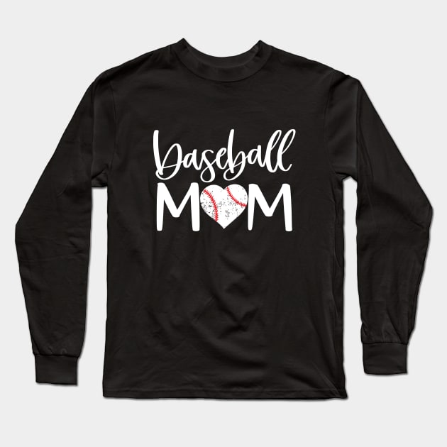 Baseball Mom T-shirt Mother's Day Gift Long Sleeve T-Shirt by mommyshirts